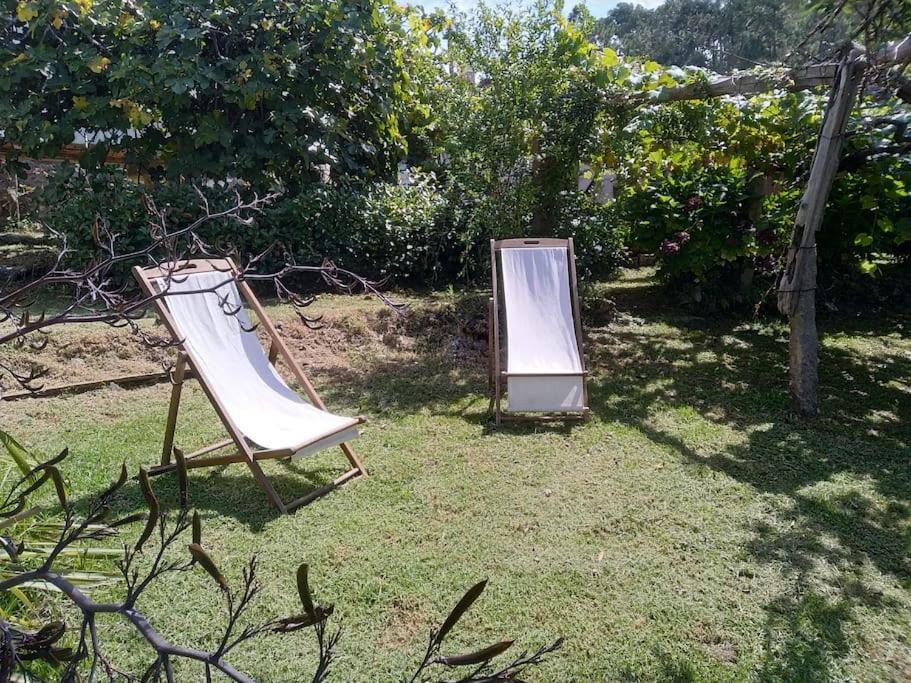 فيلا A Barraca. Casa Con Jardin Y Vistas A La Ria بْويوْ المظهر الخارجي الصورة